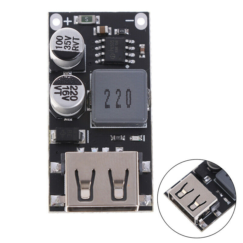 2Pcs QC3.0 DC-DC Converter Charging Step Down Module Quick Charger Circui.l8