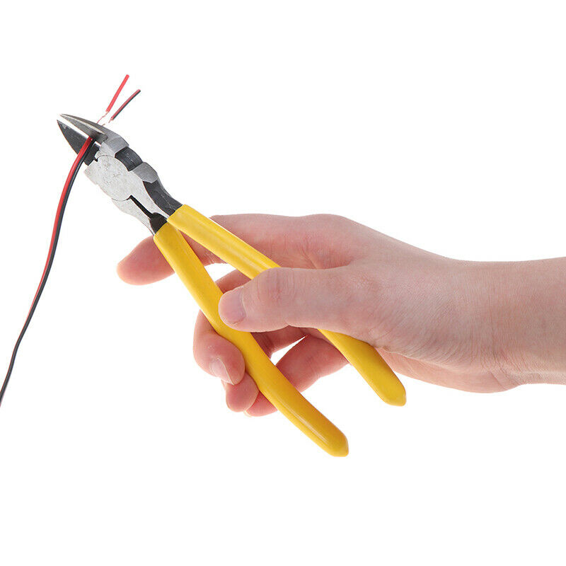 6" Flush Cut Side Cutters Plier Cutting Pliers PVC Handle Wire Cutter~$ MiSJCA