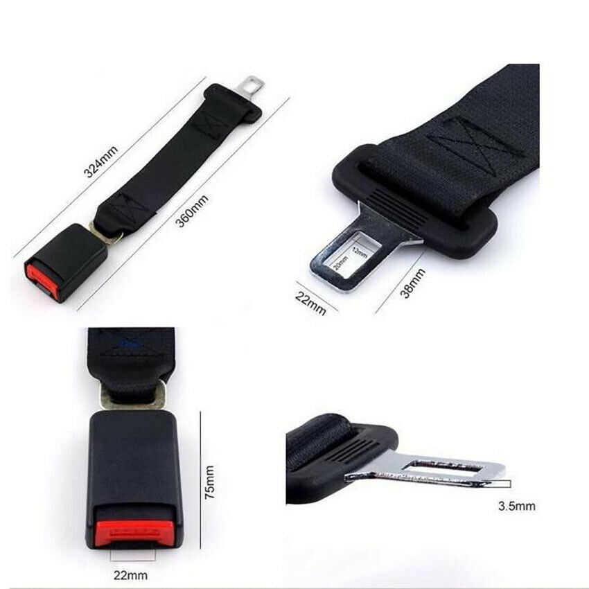Universal Car  Safety Seat Belt Extender Seatbelt Extension Strap Buckle