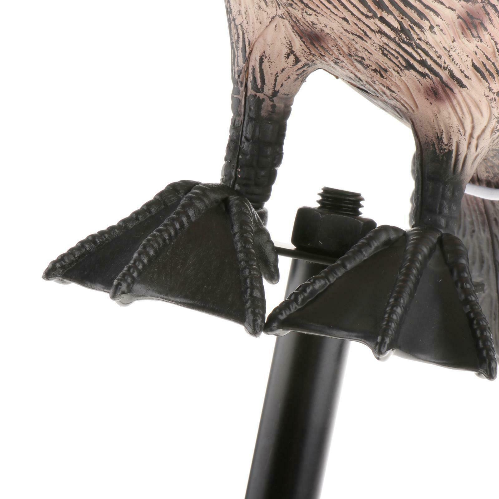 Electric Hunting Mallard Drake Teal Attraction Drake with 37'' Support Stand Rod