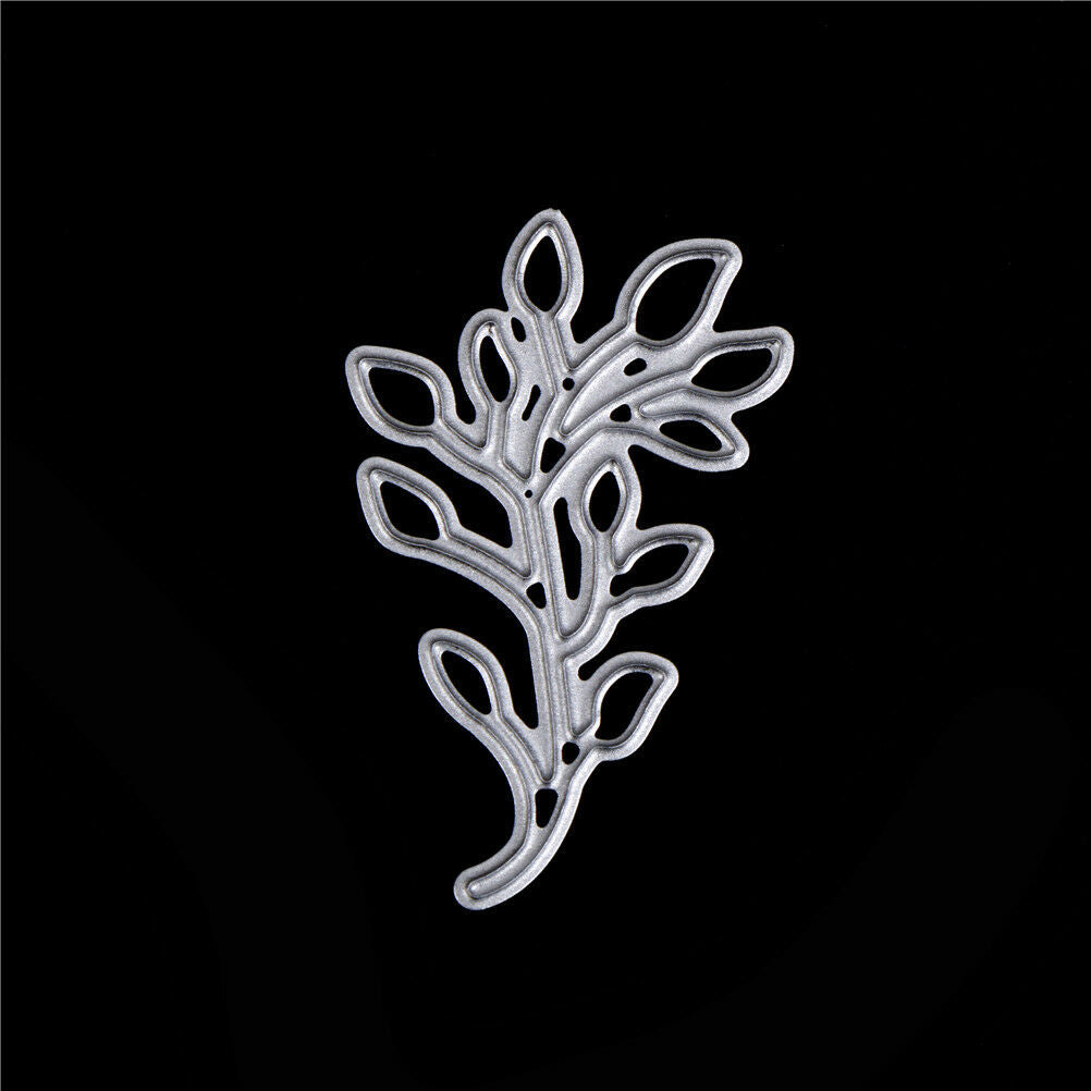 4pcs/set Leaves Metal Cutting Dies For Scrapbooking DIY Album Cards Makin.l8