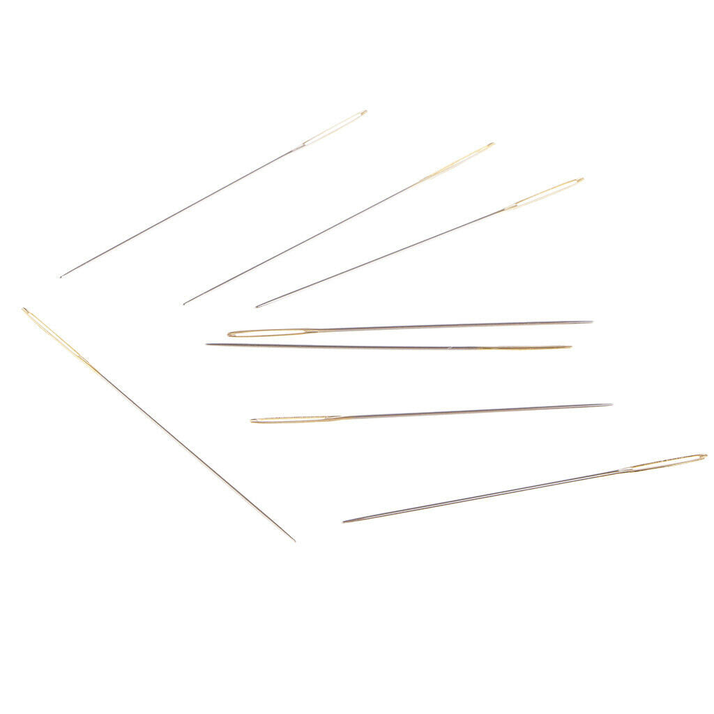 Large-Eye Blunt Needles Metal Yarn Knitting Needles Sewing Needles, 200 Pieces,