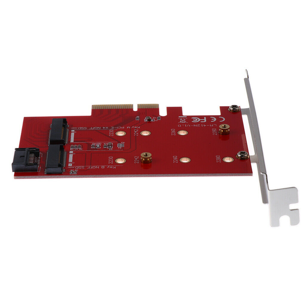 M.2 PCI-E SSD (NGFF) SSD Support 2230 2242 2260 to PCI-E Adapter Card