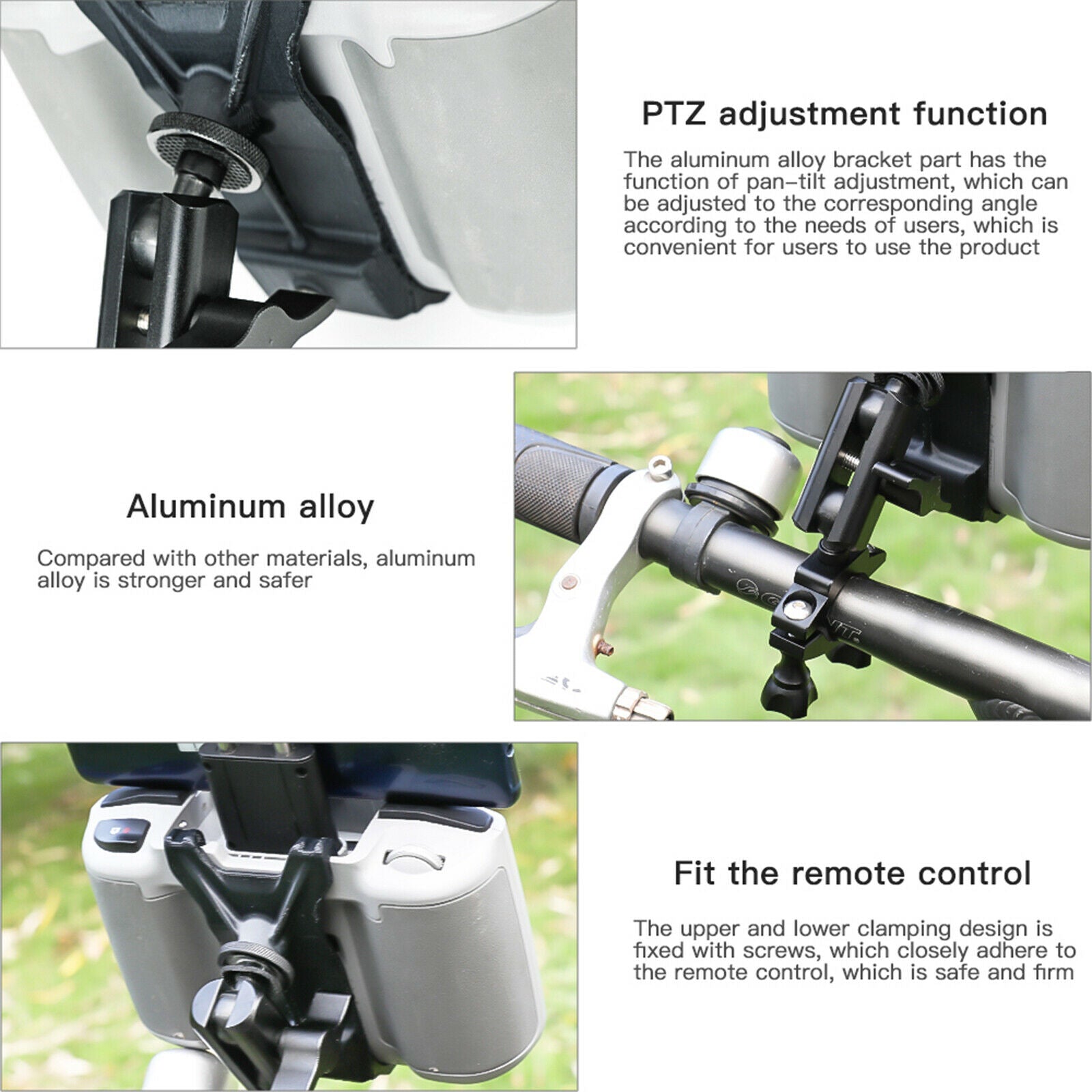 Remote Control Bike Bracket Holder Bicycle Clip Holder for DJI Mavic Mini Air 2S