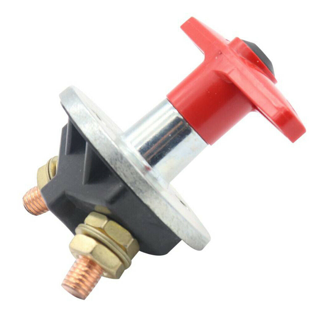 12V/24V VOLT HEAVY DUTY FIXED "T" HANDLE MARINE BATTERY ISOLATOR KILL SWITCH