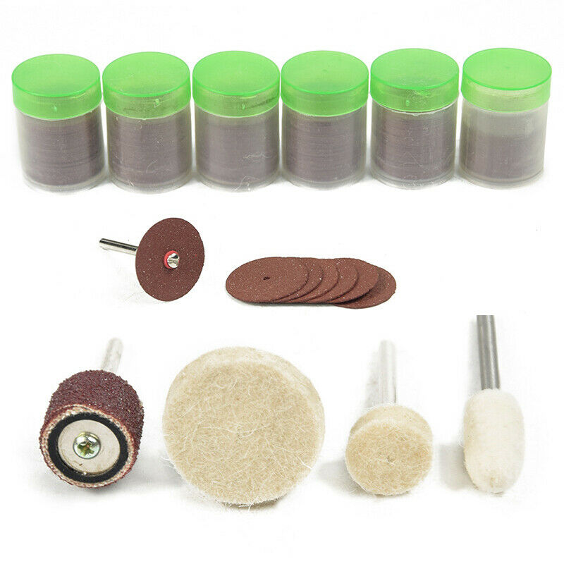 350 Piece Rotary Tool Accessories Kit Grinding Polishing Shank Craft Bits Grand