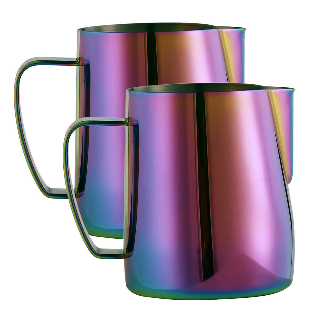 350ml Milk Pitcher, Stainless Steel Espresso Pitcher Latte Frothing Pitcher