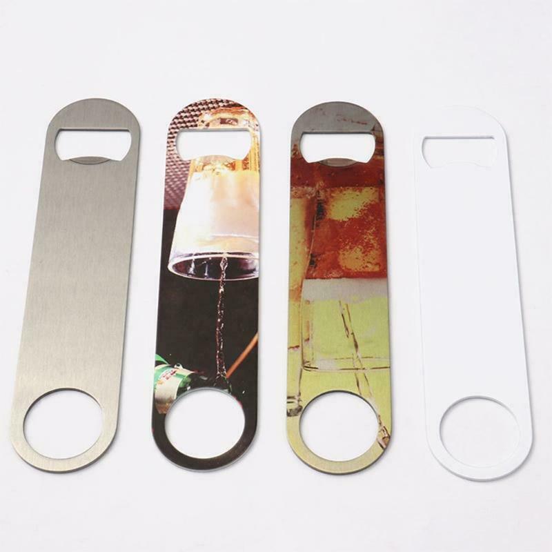 Sublimation Blank Stainless Steel Bottle Opener Heat Transfer Print Bottle Opene