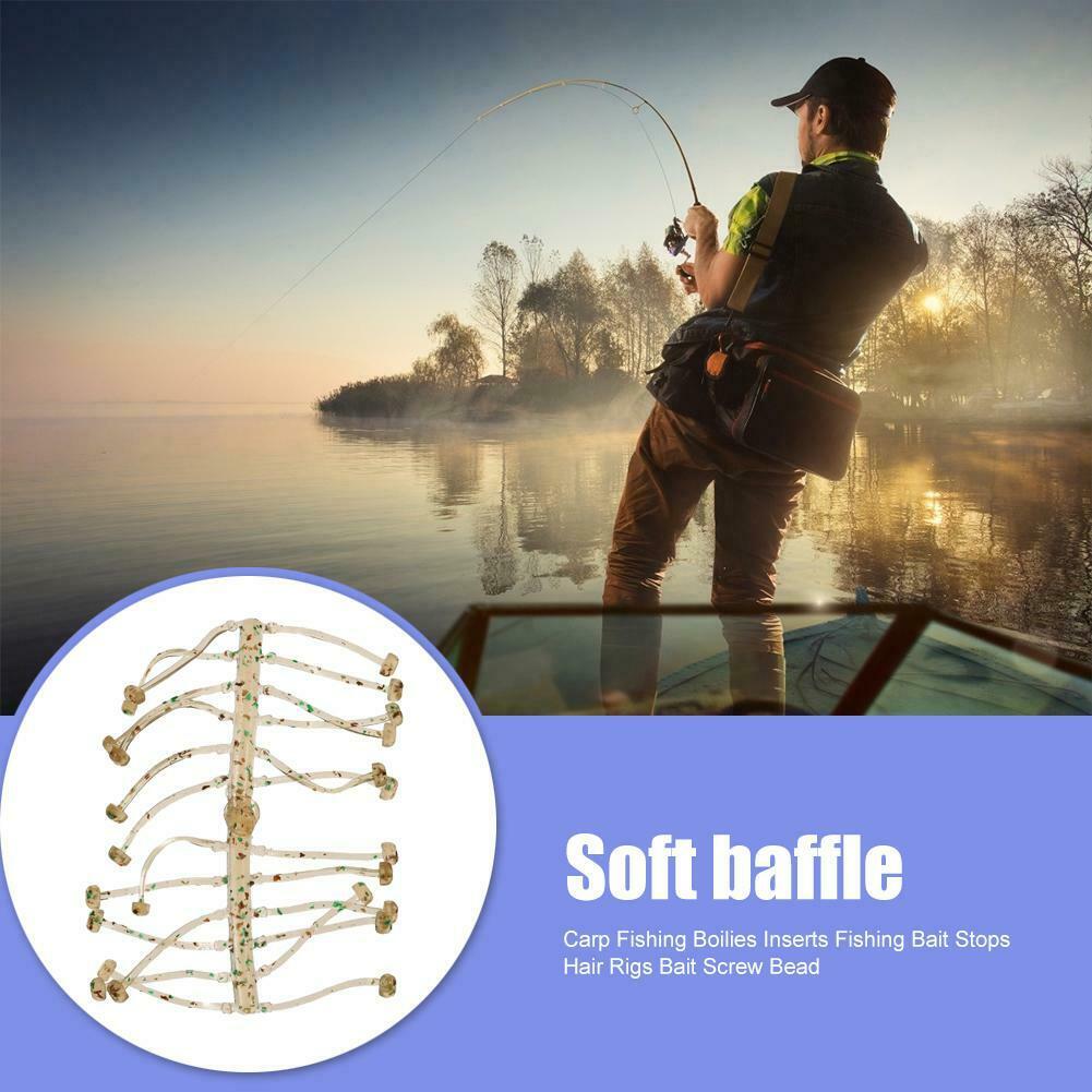 Carp Fishing Boilies Inserts Fishing Bait Stops Hair Rigs Bait Screw Bead Tool