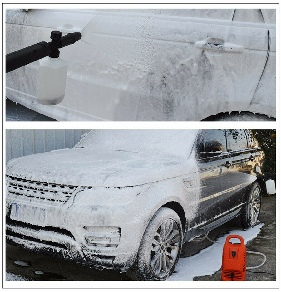 Pressure Snow Foam Washer Jet 0.7L Capacity High Pressure Washer 160bar/ 2320psi
