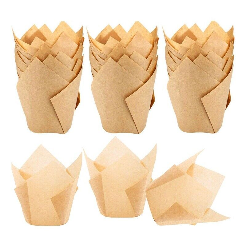 200 Pieces  Cupcake Liner Baking Cups Paper Cupcake and Muffin Baking Cups forL5