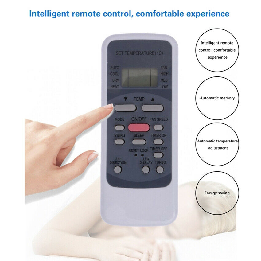 Smart Remote Control For Midea R51M/E R51D/C AC A/C Air Conditioner