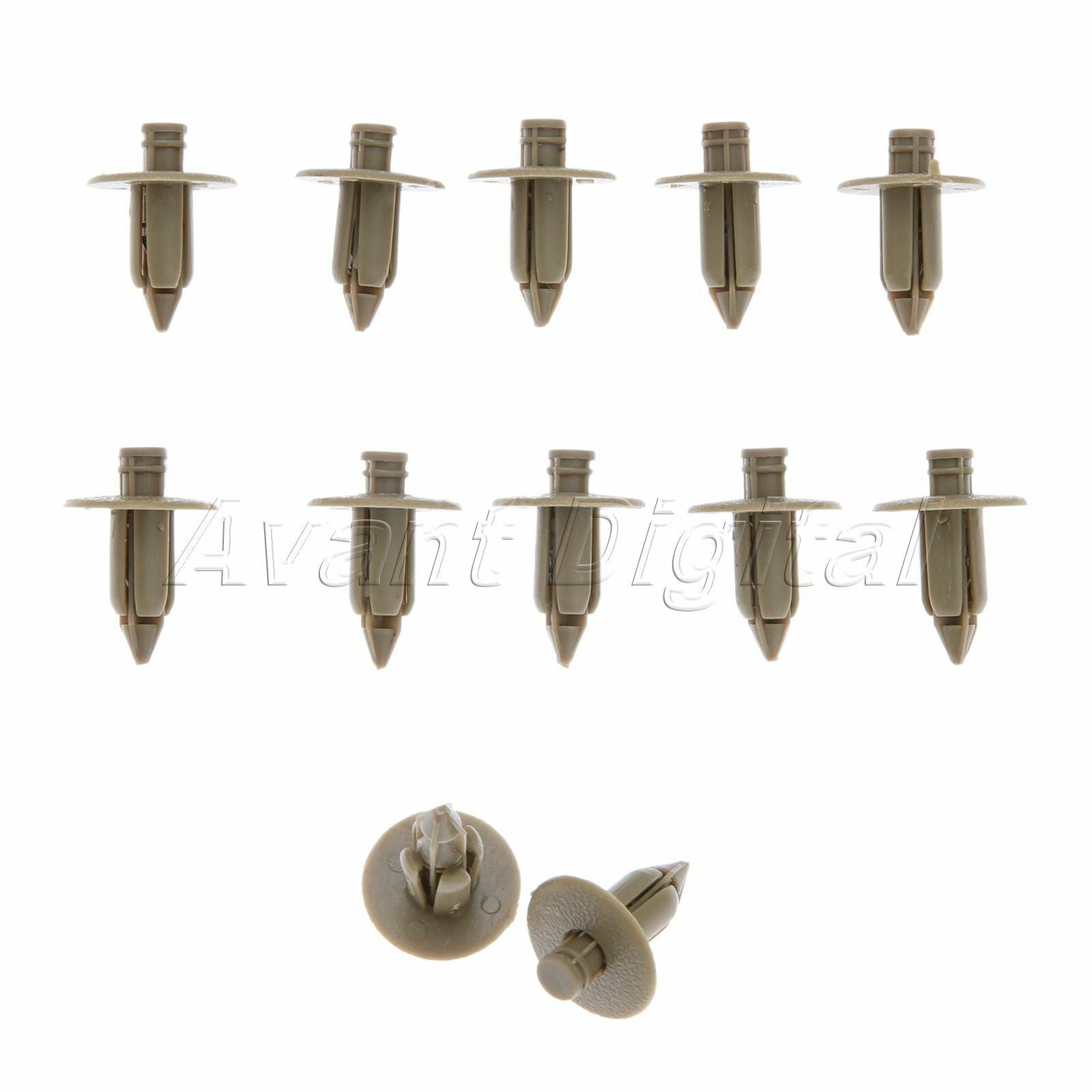 50x Plastic Clips Fastener Fit For Volvo C70 1997-2005 S60 2000-2010 S60 I 05-10