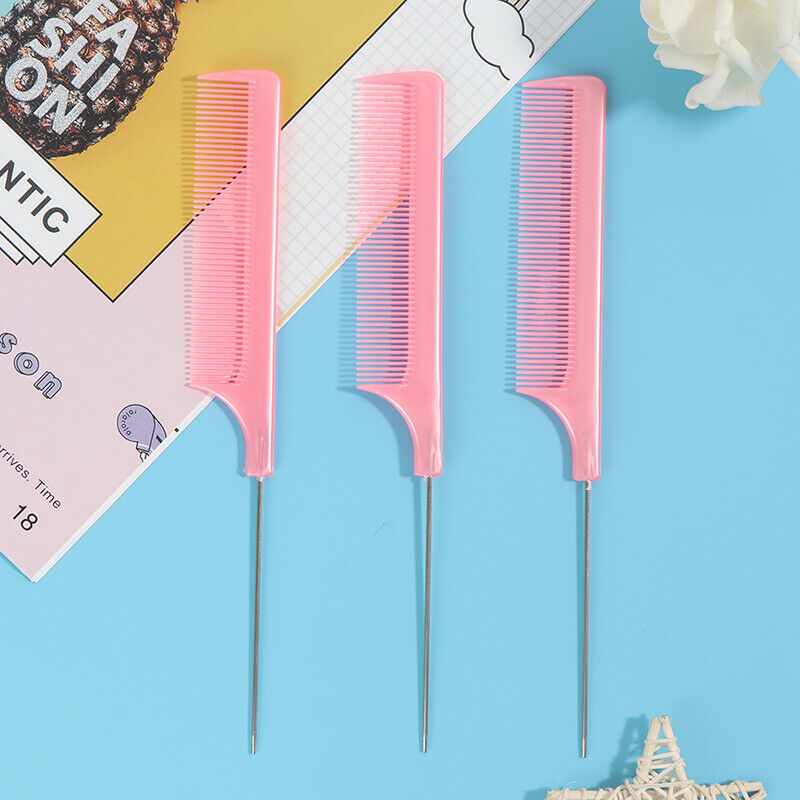 3Pcs Highlight Comb Hair Combs Hair Salon Dye Comb Separate Parting Hair .l8