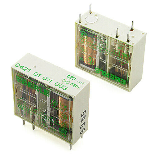 [3pcs] 042101011003 Relay 48VDC 8A 250VAC R 4.4kOhm THT