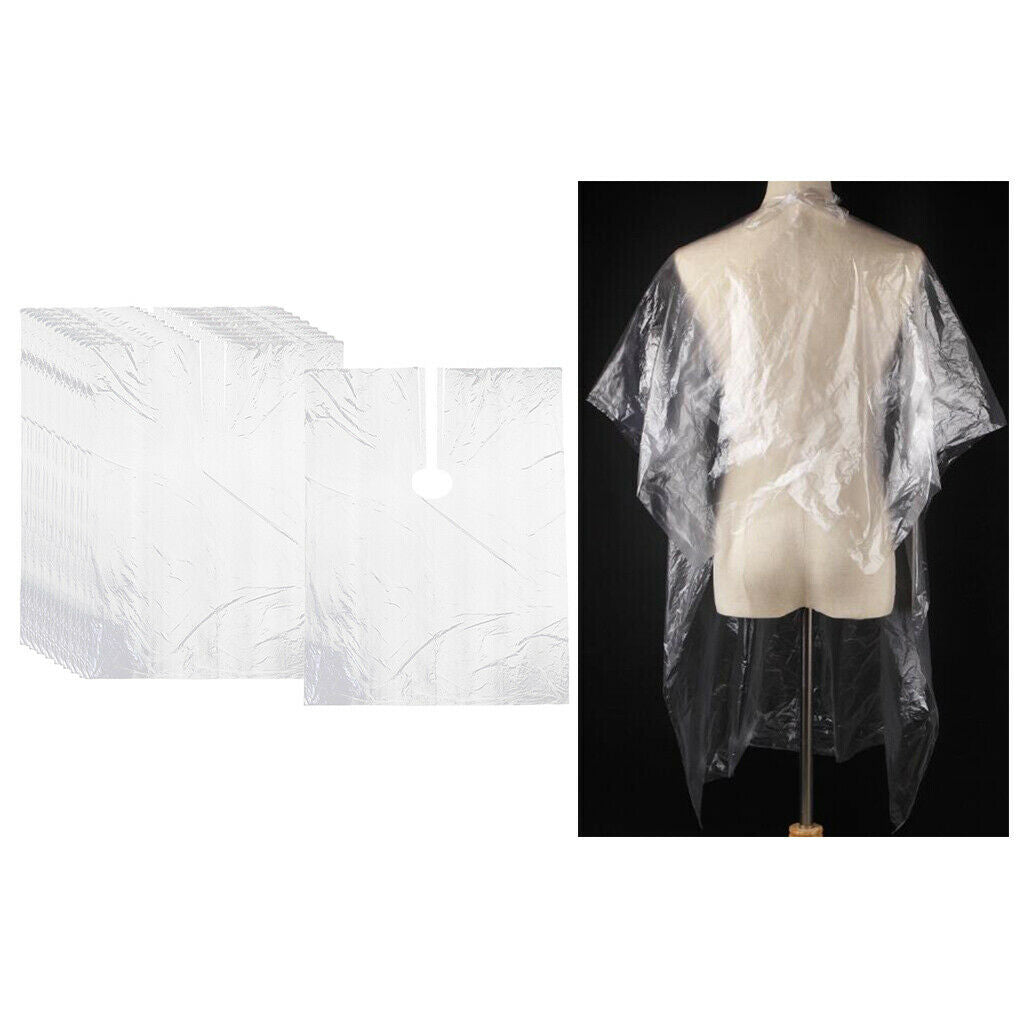 Electric Hair Shaver Trimmers Guide Combs Razor 50x Disposable Cape Gown Apron