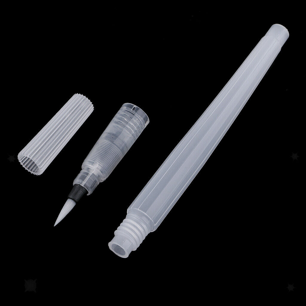 6 pieces water brush pens watercolor pencils water brush watercolor brush