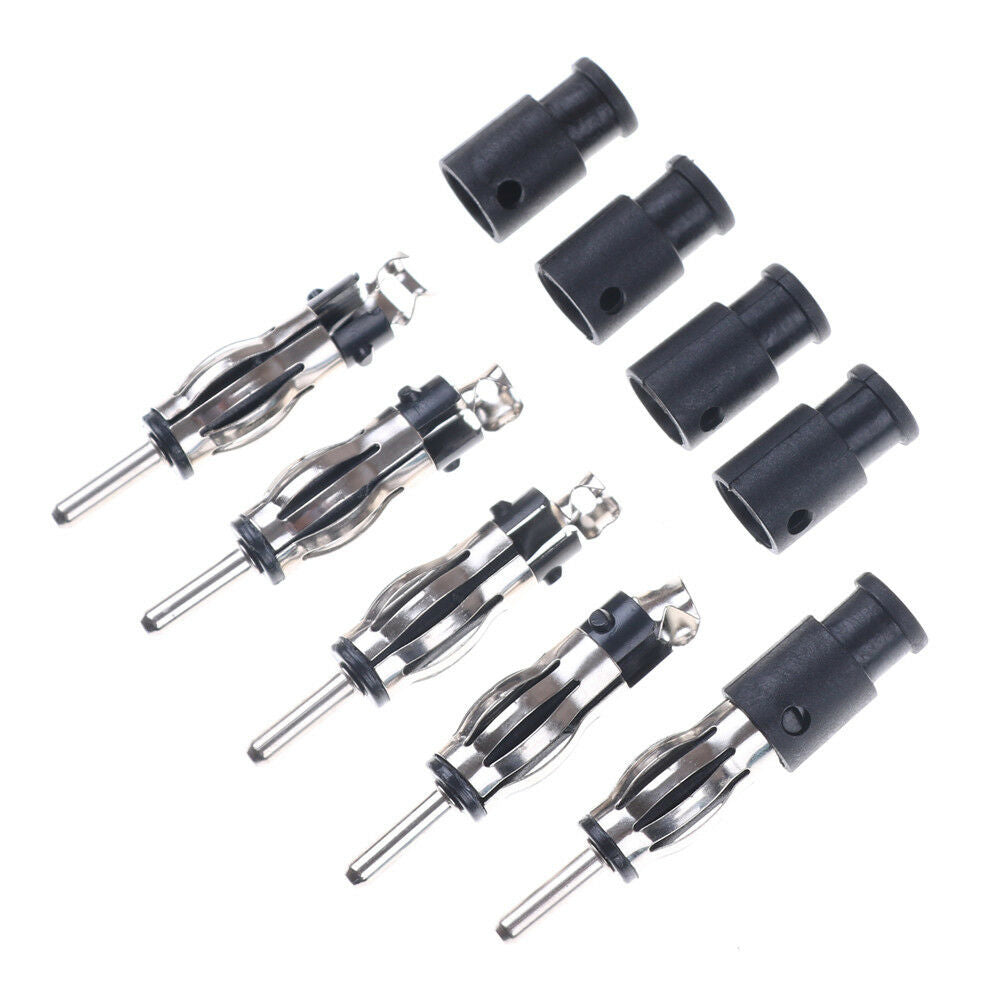 5pcs Auto Car CD Radio Aerial Antenna Plug Adapter Plastic Handle Connecto.l8
