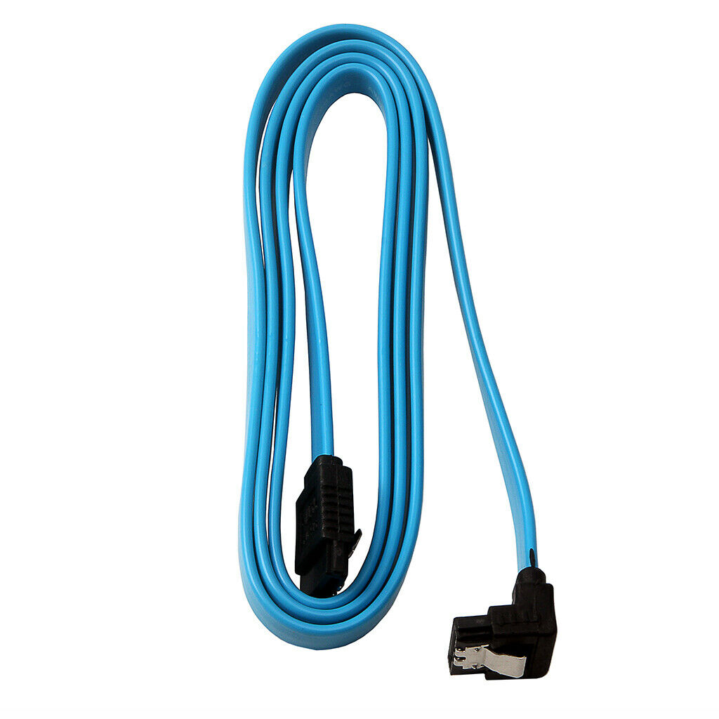100cm 6Gbps SATA 3.0 cable for HDD SSD Hard Drive Data elbow Head High Speed
