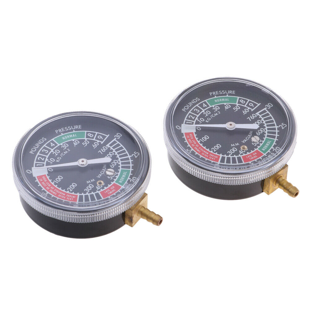 2x Motorcycle Carburetor Carb Vacuum Gauge Balancer Synchronizer Diagnostic Tool