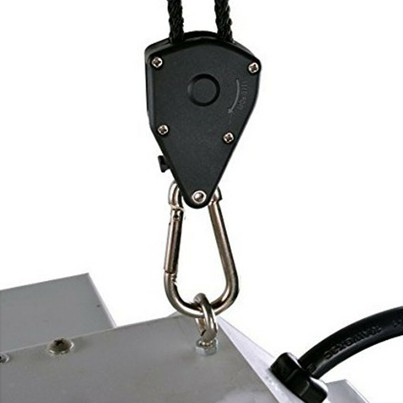 1 Pair Ratchet Lock Tie Down Strap Heavy Duty Kayak Canoe Boat Rope Hanger