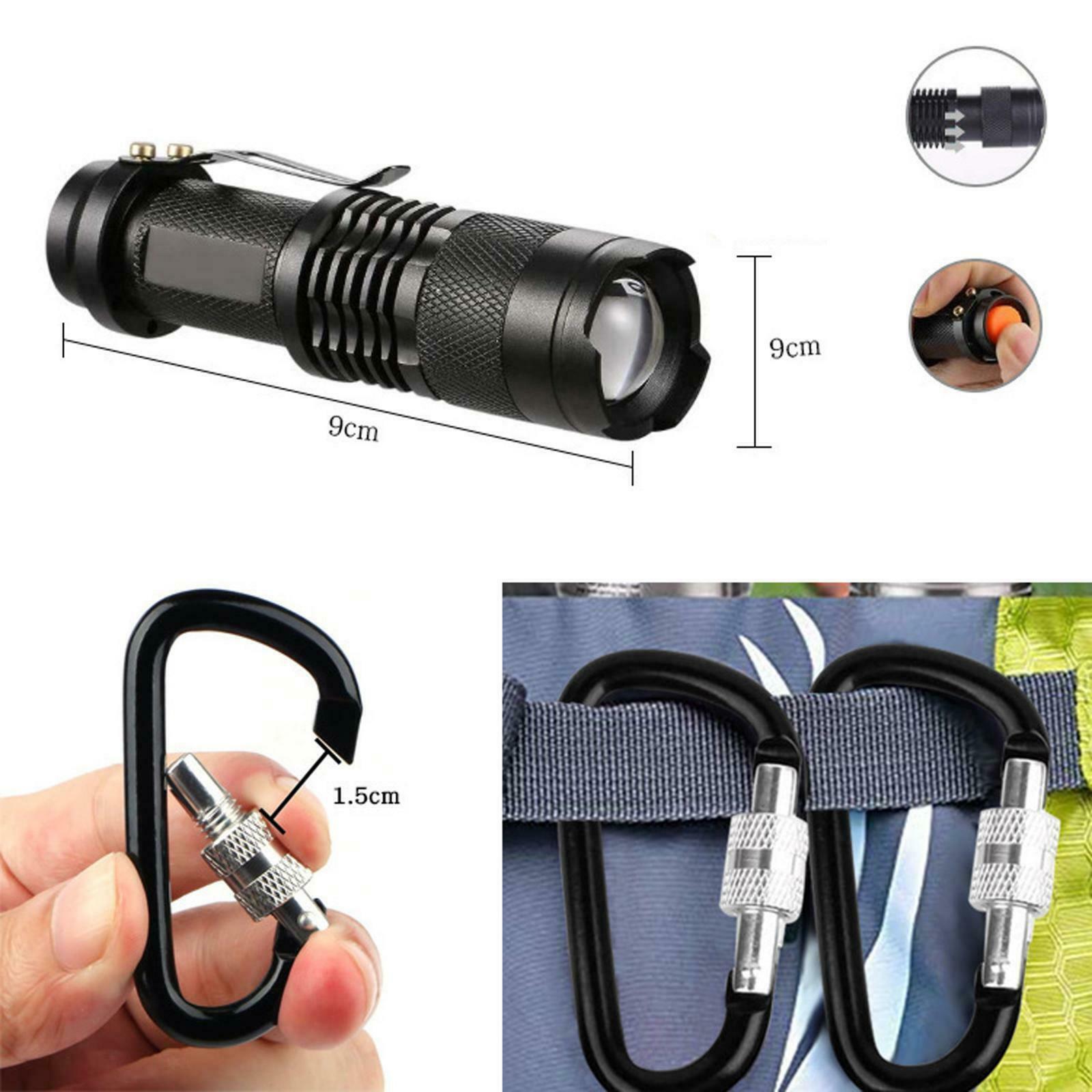 Outdoor Survival Kits Camping Emergency Tools Wire Saw Clips Equipment