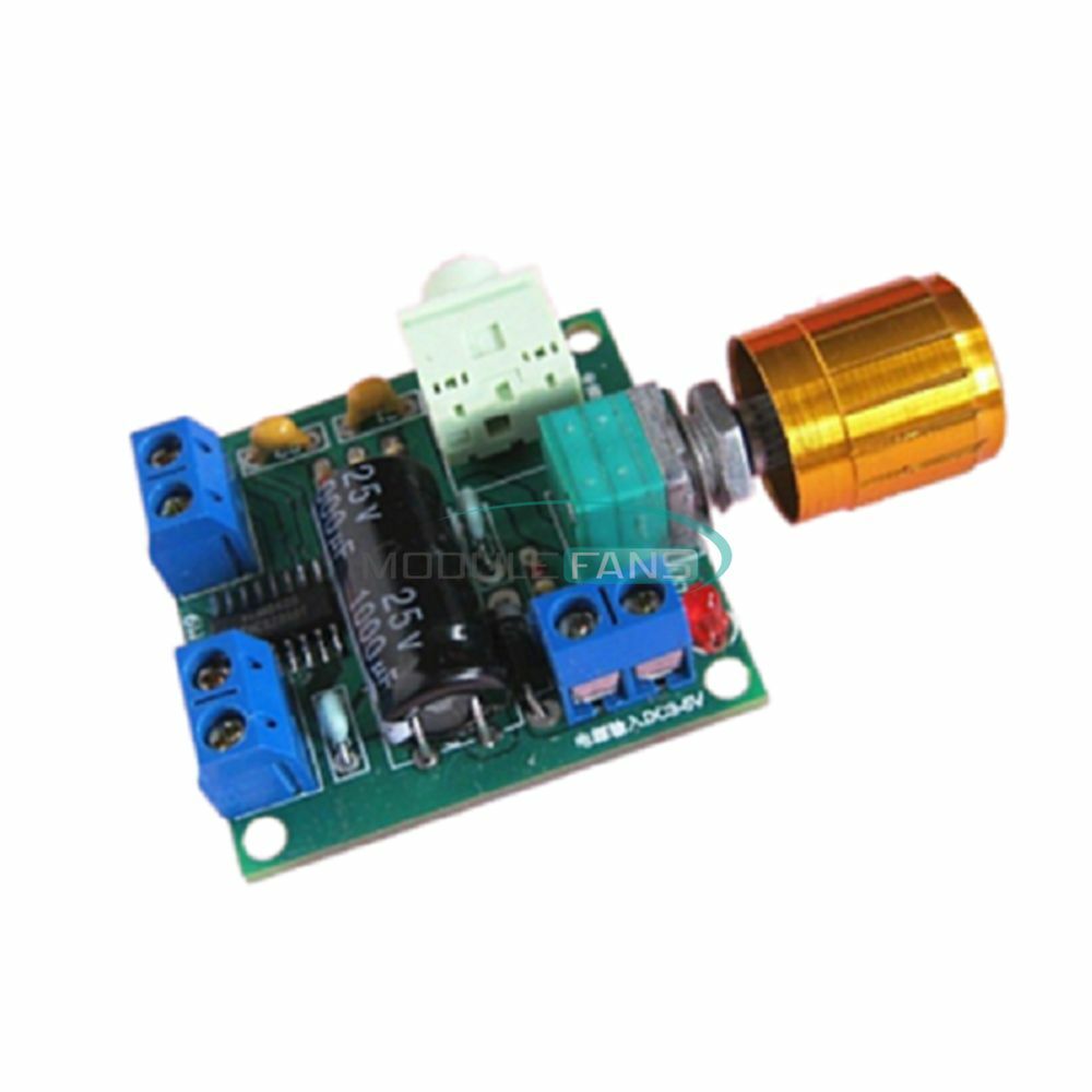 2-Channel 6W+6W PAM8406 Digital Class D Stereo Audio Amplifier Board AMP Board