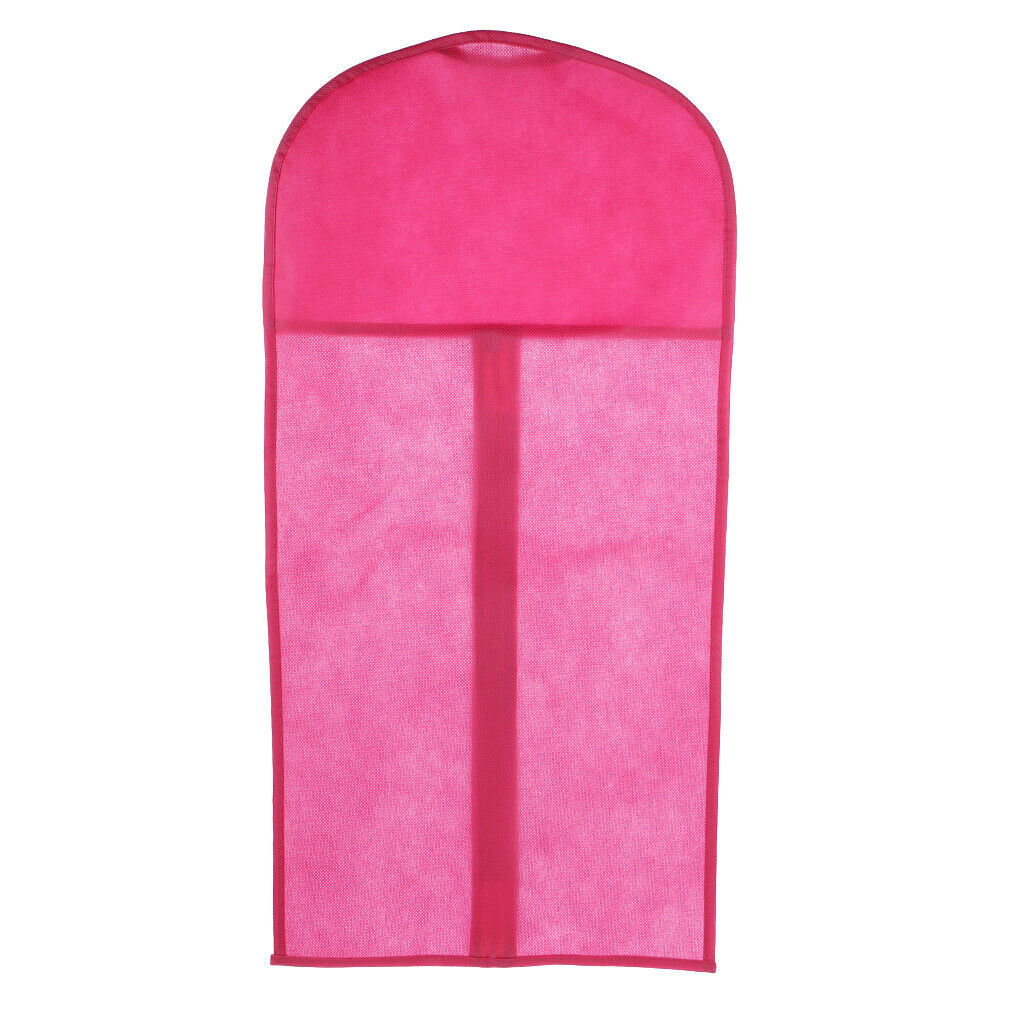 2 Pack Reusable Wigs Toupee Storage Case Carrier Bag Organizer Black&Rosy