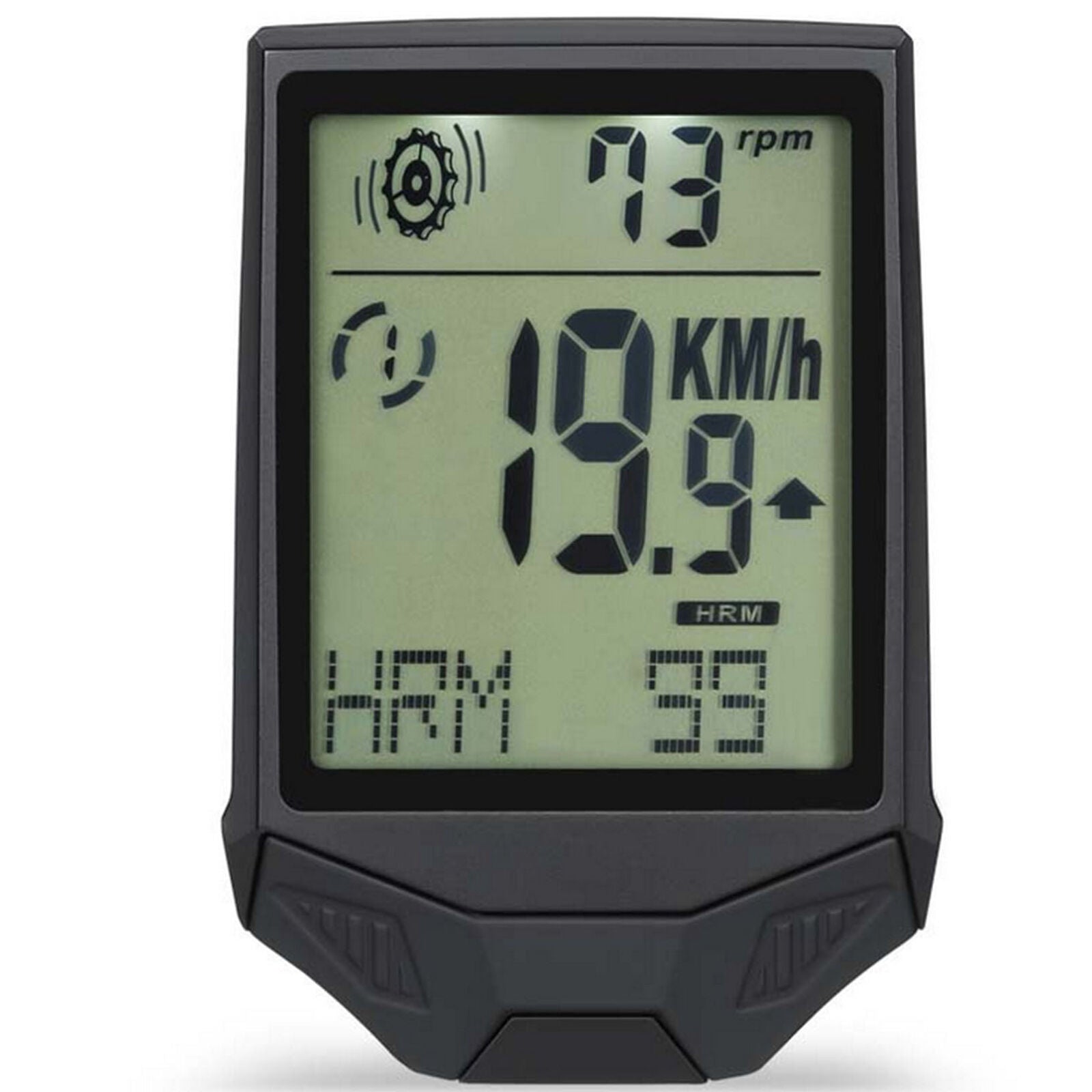 3 In 1 Wireless Cycling Computer Waterproof LCD Bike Cycle Speedometer Odometer