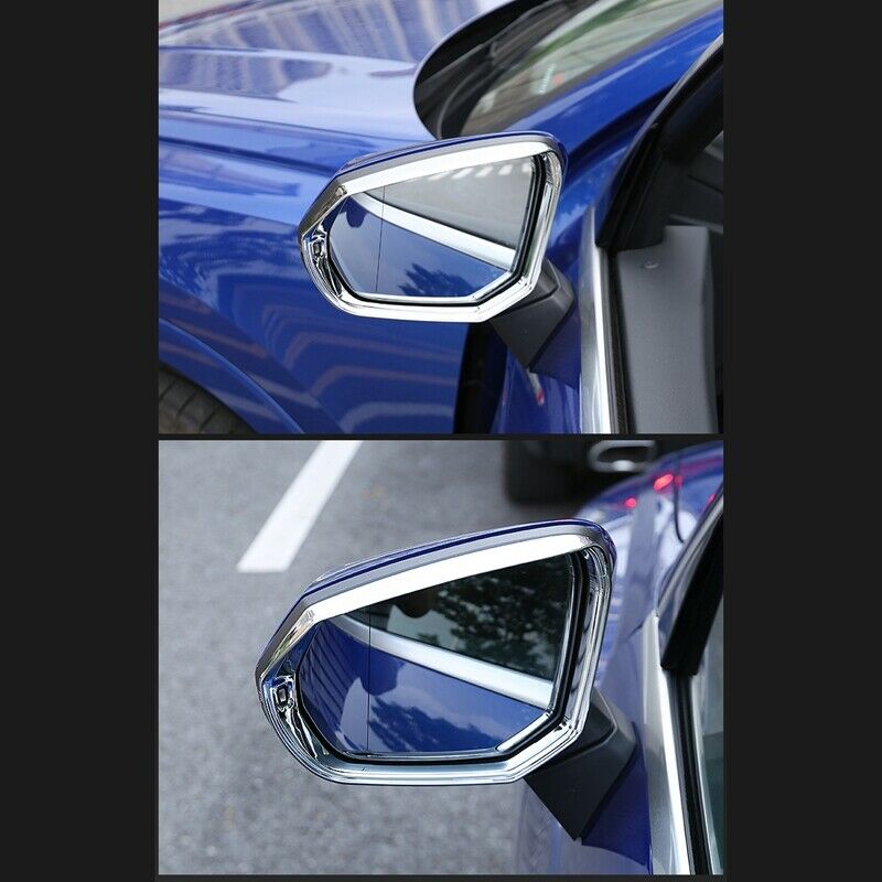 for Q3 2019 2020 2021 Car Side Rearview Mirror Rain Eyebrow Sunny Visor CoveM7S9