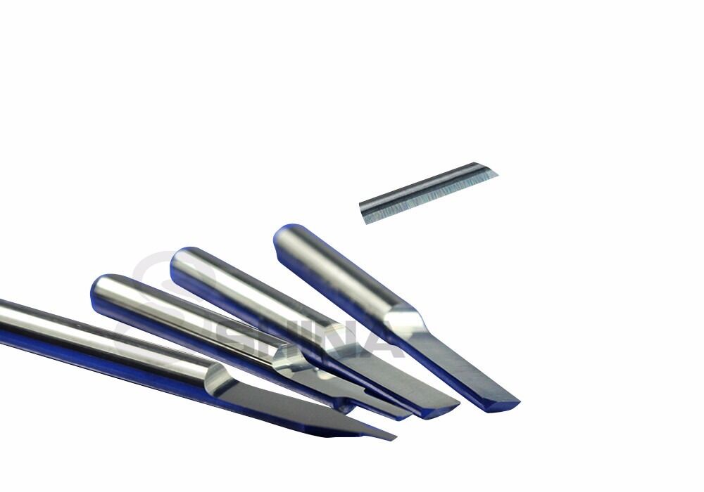 5 Pcs 1/8" 3.175 SHD 1.2mm CED  Tugsten Steel CNC Router Engraving Bits Cutter
