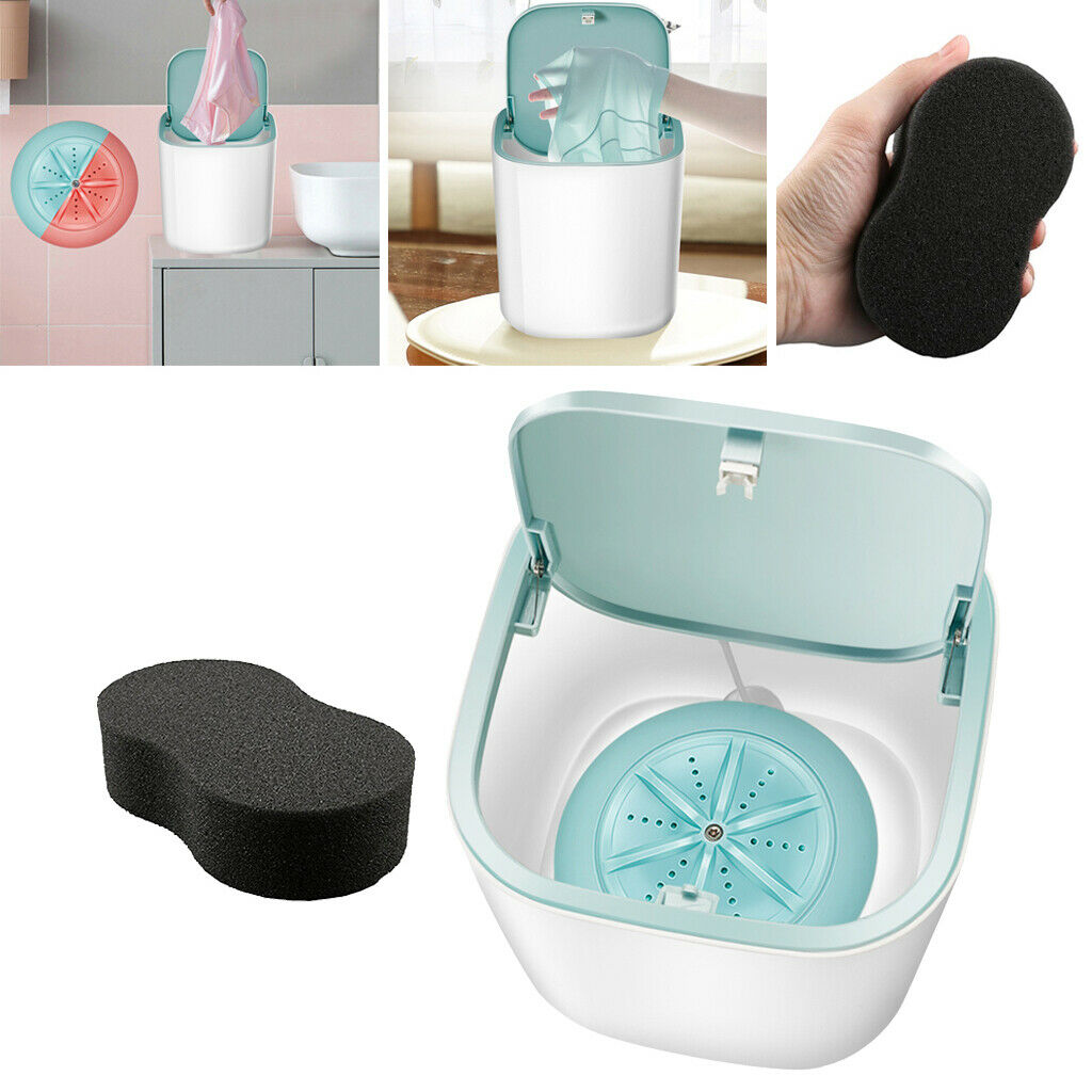 Mini Washing Machine Clothes Cleaner Laundry Washer USB Socks Home Travel RV