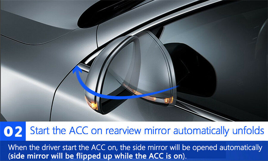 Car Side Mirror Smart Auto Folding System For Central Door Locking System Car
