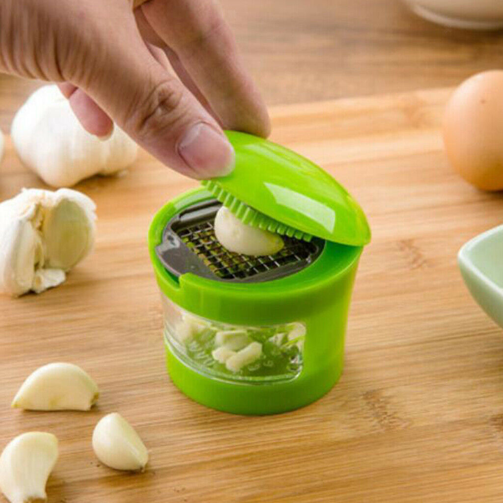 Manual Garlic Press Ginger Onion Crusher Mincer Squeezer Easy to Clean