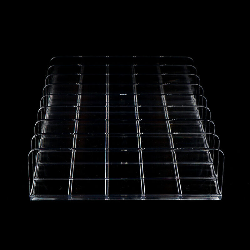 8Grid Eyeshadow Compact Organizer Divider Makeup Storage Box Slot Cosmetics C KX