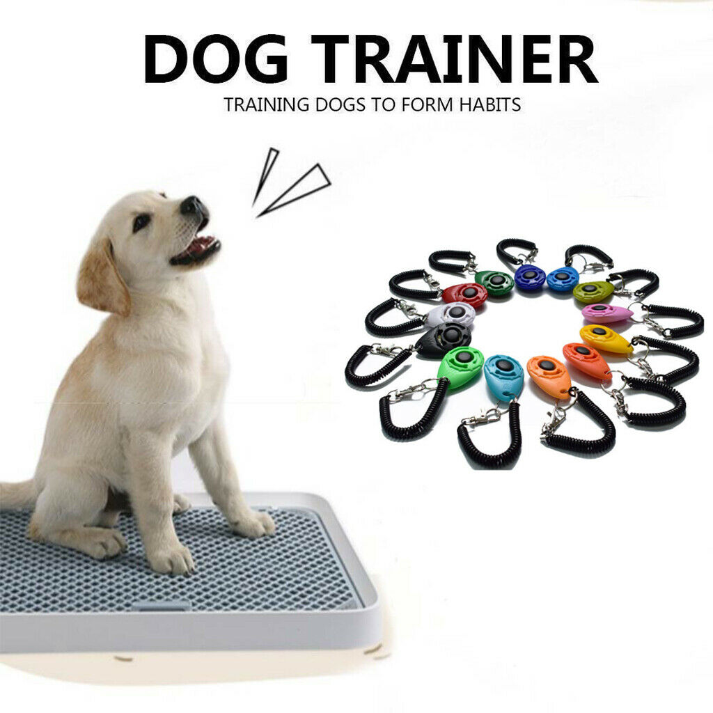 Dog Training Whistle Pet Training Clicker Adjustable Product Supplies Green
