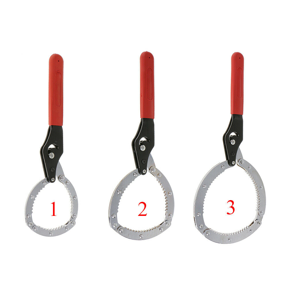 Nonslip Handle 55mm To 75mm Diameter Adjustable Oil Filter Wrench Spanner