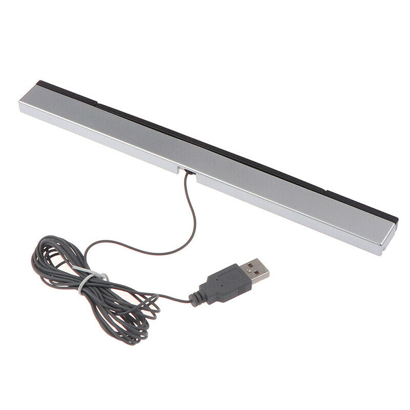 Wii Sensor Bar Wired Receivers IR Signal Ray USB Plug Replacement for NFJCDD