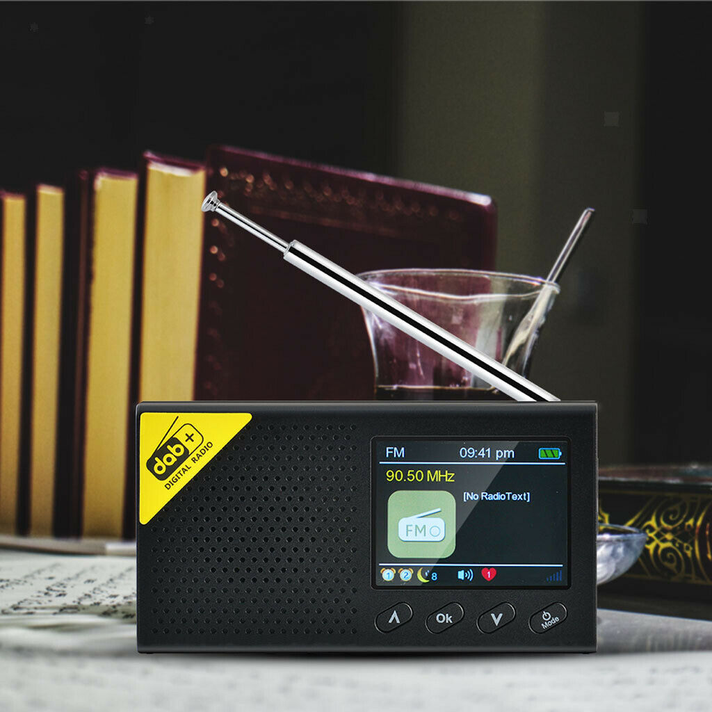 Home Portable DAB Digital Radio Mini FM Receiver Radios Bluetooth Speaker
