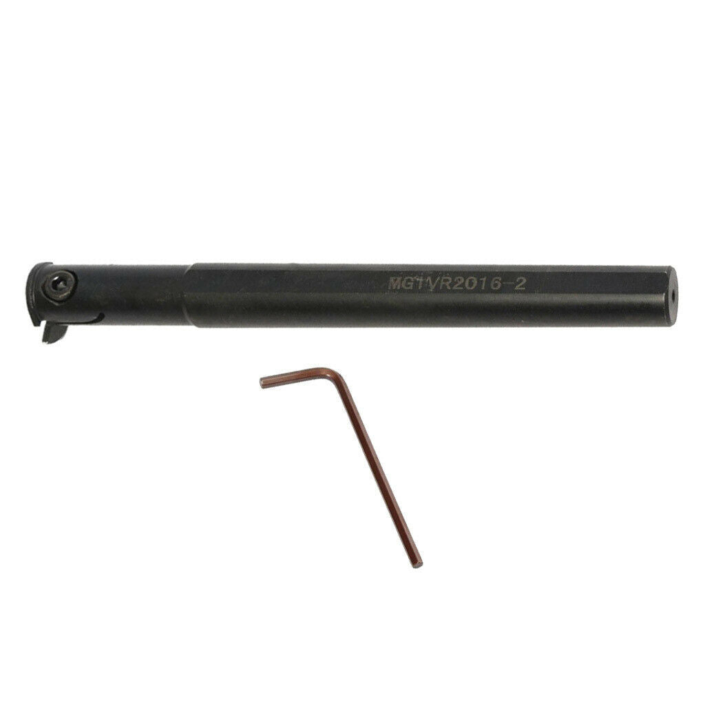 MGIVR2016-2 16x160mm Grooving Tool Holder L wrench for MGMN200 Inserts 2mm