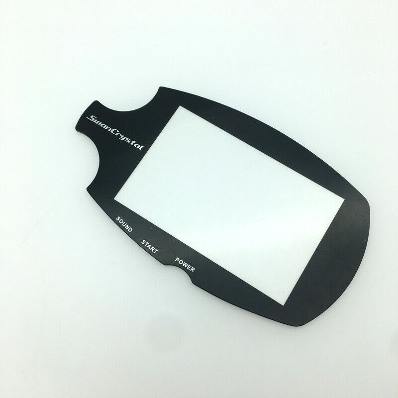 Black Replacement For BANDAI WonderSwan Color Crystal WSCC Screen Lens Protector