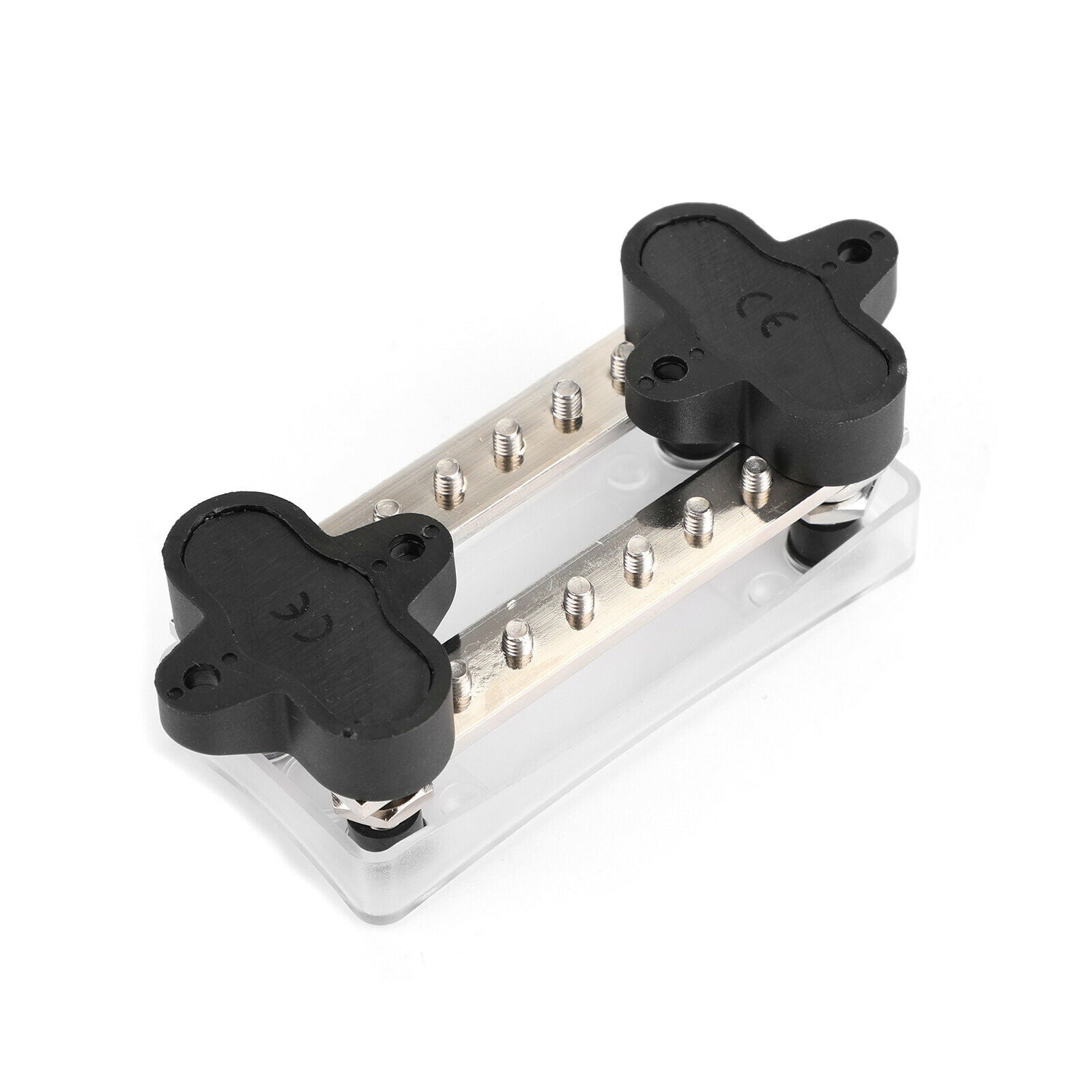 Terminal Stud Bus Bar Heavy Duty 6 Way 2 Terminal 100 Amp Buss Bar 12 V-48 V CN