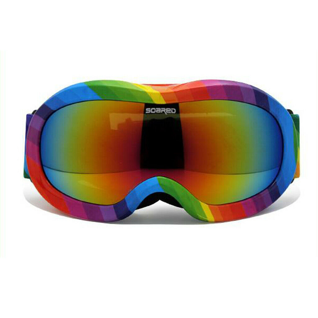 Kids Children Snow Ski Snowboard Goggles UV Protection Anti Fog Lens - 02#