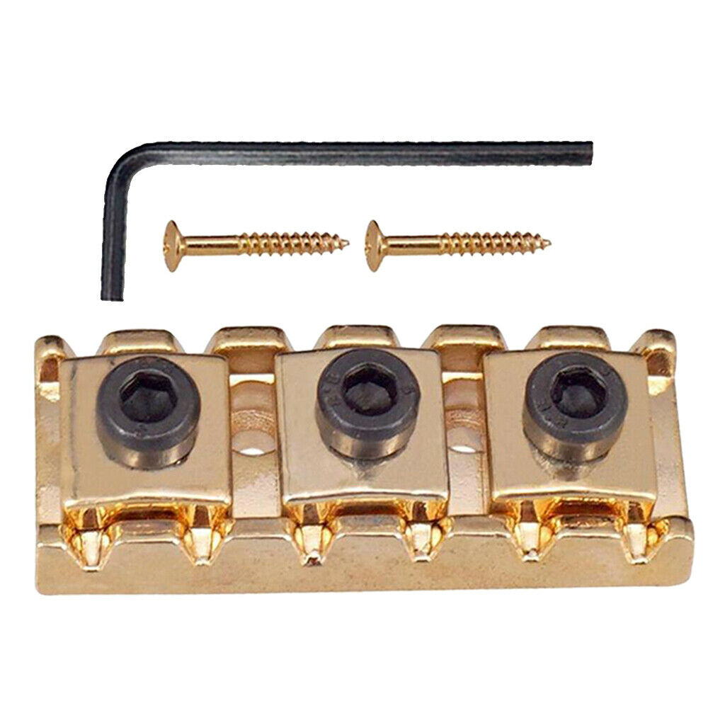 Locking Nut 42mm for Electric Guitar Parts Replacement w/ Screw Spanner