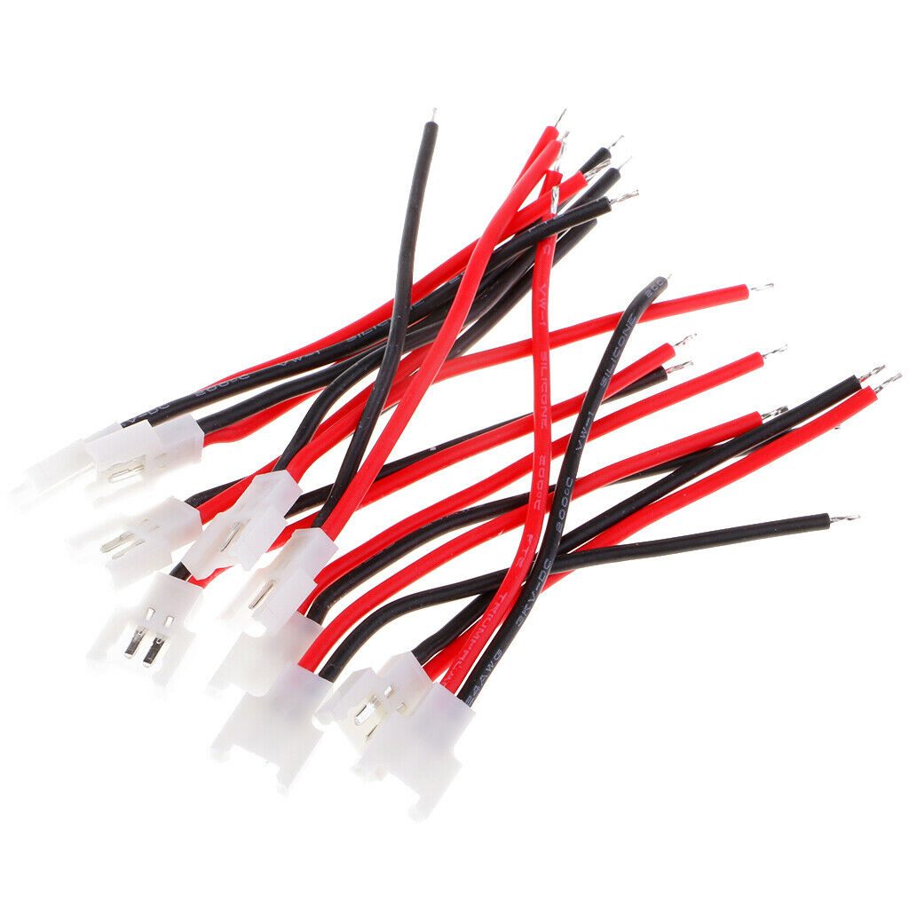 20x RC Charging Cable Wire Line Male&Female for 3.7V Lipo Lithium Batteries