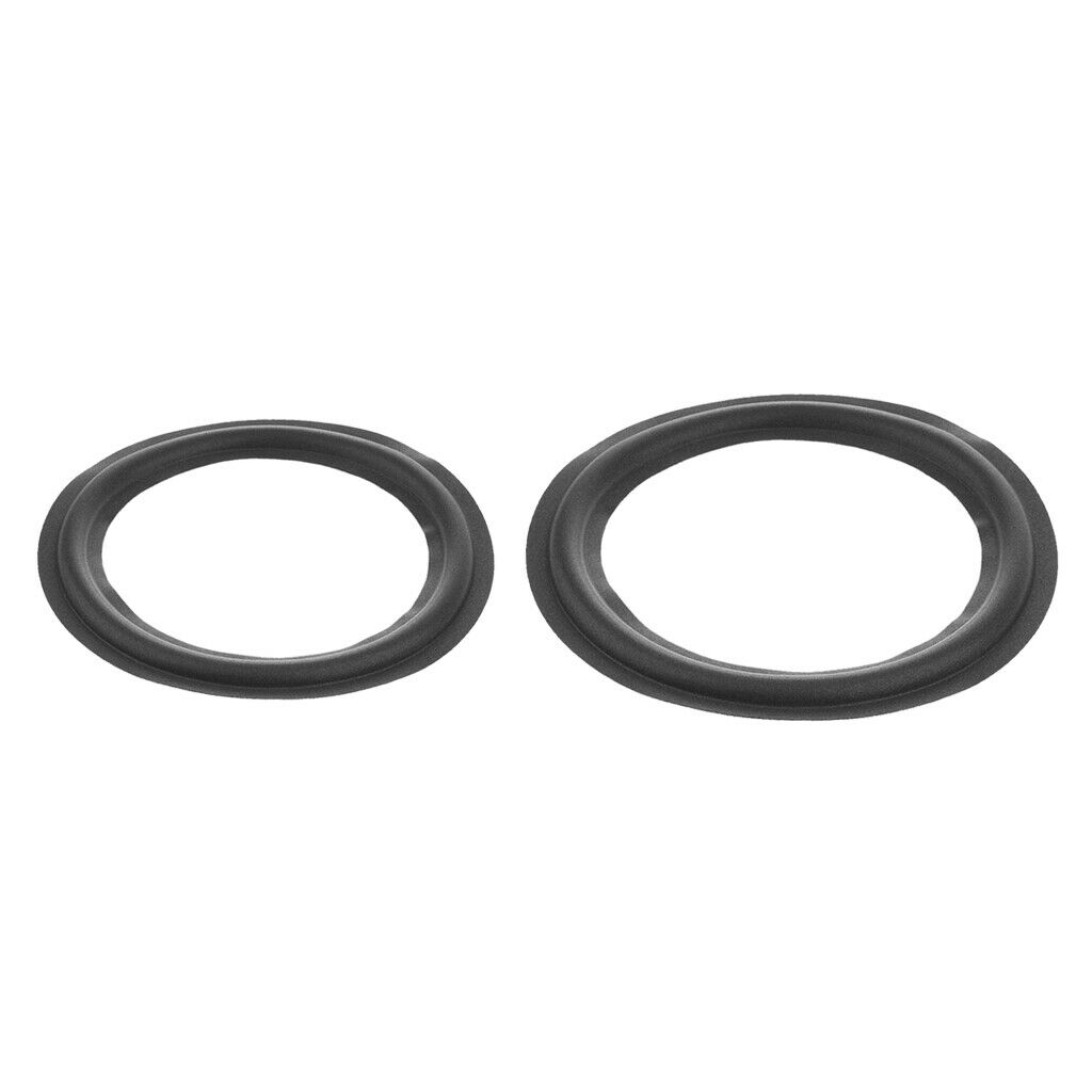 Speaker Woofer Foam Edge Replacement Speaker Repair Kit 10inch +12inch Black