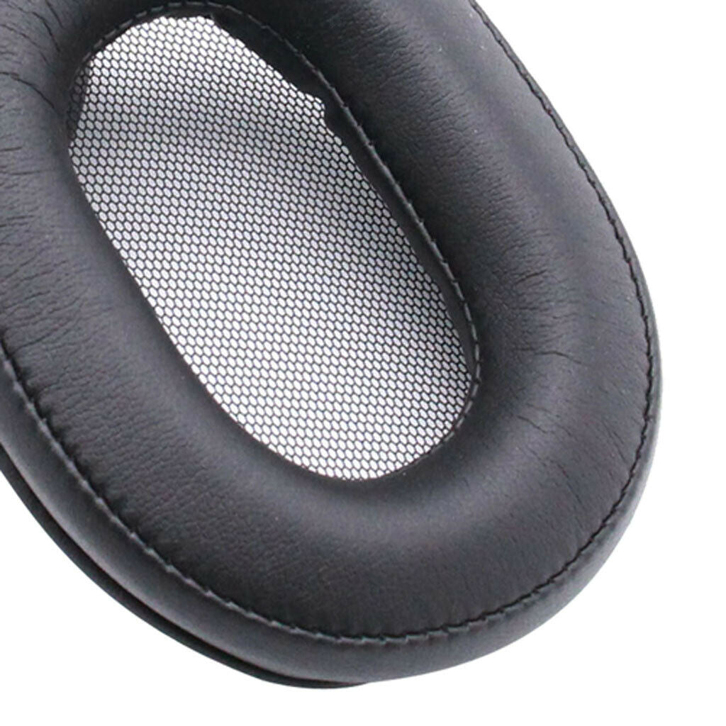 Pair Ear Pads Earpads Spare Part for   MDR-1ABT / MDR-1RBT / MDR-1RNC Black