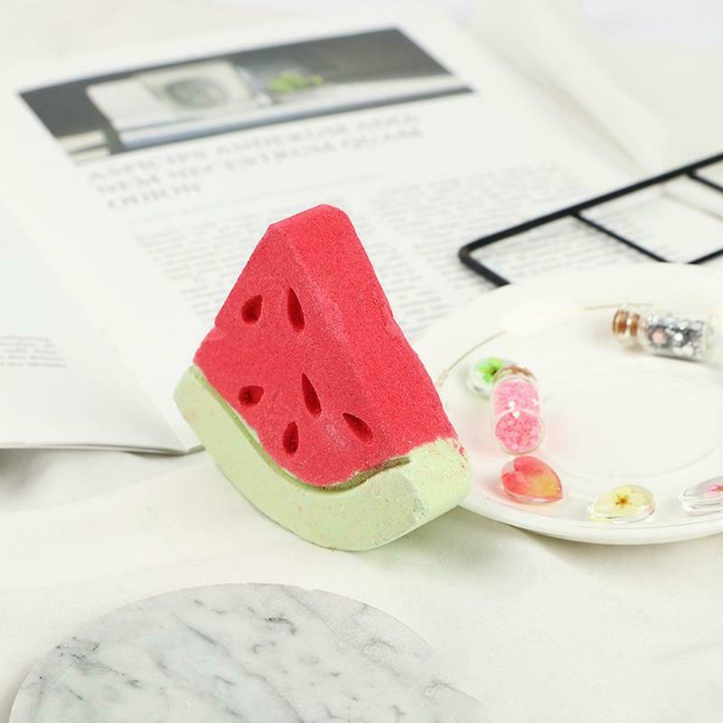 Watermelon Shaped Triangle Bath Bomb Bubble Aromatherapy SPA Salt Ball Cleaner