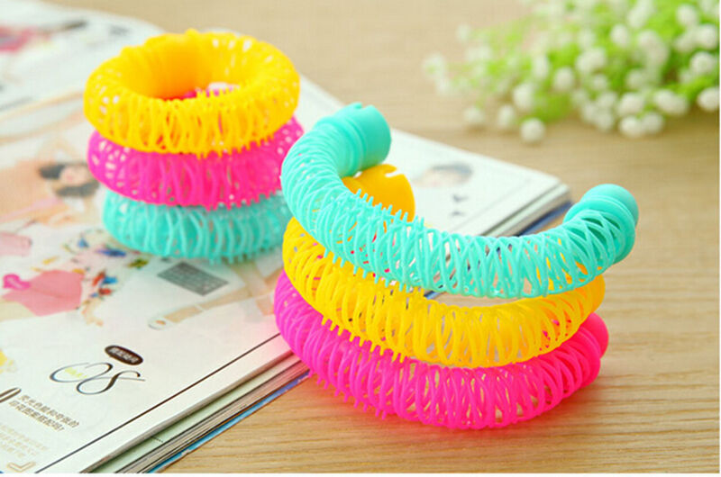 8 Pcs Hairdress Magic Bendy Hair Styling Roller Curler Spiral Curls DIY To.l8