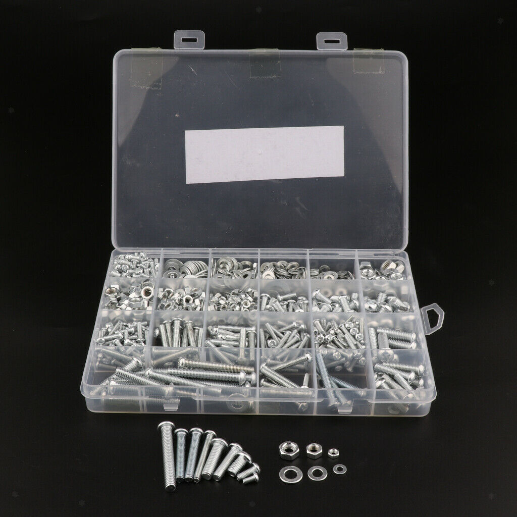 M3 4 5 6 cylinder screws with hexagon socket screws nuts